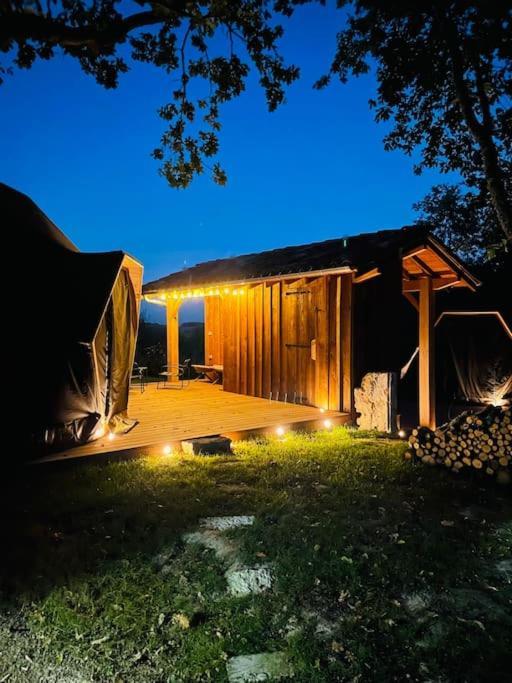 Dome Insolite Cedre Jacuzzi Et Petits Dejeuners Inclus Lagraulet-du-Gers Eksteriør bilde