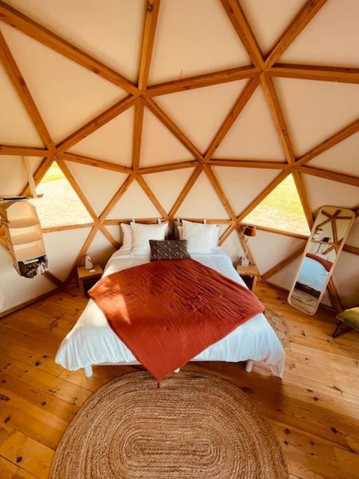 Dome Insolite Cedre Jacuzzi Et Petits Dejeuners Inclus Lagraulet-du-Gers Eksteriør bilde