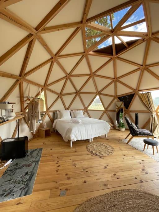Dome Insolite Cedre Jacuzzi Et Petits Dejeuners Inclus Lagraulet-du-Gers Eksteriør bilde