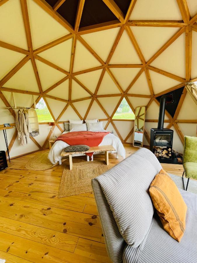 Dome Insolite Cedre Jacuzzi Et Petits Dejeuners Inclus Lagraulet-du-Gers Eksteriør bilde